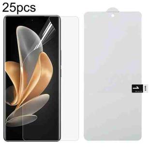 For vivo S17 25pcs Full Screen Protector Explosion-proof Hydrogel Film