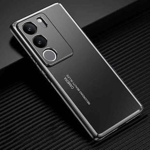 For vivo S17 Frosted Metal Phone Case(Black)