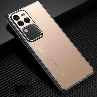 For vivo S18 Pro Frosted Metal Phone Case(Gold)
