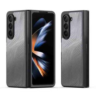 For Samsung Galaxy Z Fold5 5G DUX DUCIS Aimo Series TPU + PC Frosted Feel Phone Case(Black)