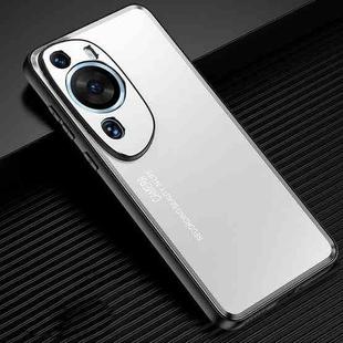 For Huawei P60 Art Frosted Metal Phone Case(Silver)