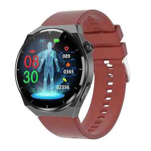 TK20 1.39 inch IP68 Waterproof Silicone Band Smart Watch Supports ECG / Remote Families Care / Body Temperature Monitoring(Red)