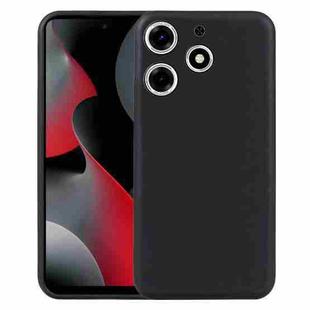 For Tecno Spark 10 Pro Magic Magenta TPU Phone Case(Black)