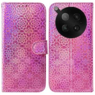 For Infinix Zero 40 4G / 5G Colorful Magnetic Buckle Leather Phone Case(Pink)