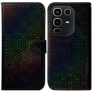 For Infinix Note 50 4G / Note 50 Pro 4G Colorful Magnetic Buckle Leather Phone Case(Black)