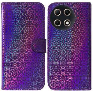 For Tecno Camon 30S / Camon 30S Pro Colorful Magnetic Buckle Leather Phone Case(Purple)