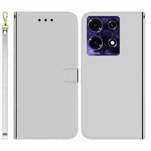 For Infinix Note 30 Imitated Mirror Surface Leather Phone Case(Silver)