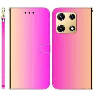 For Infinix Note 30 Pro Imitated Mirror Surface Leather Phone Case(Gradient Color)