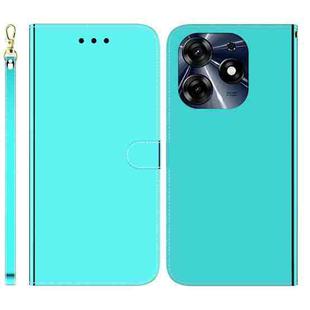 For Tecno Spark 10 Pro Imitated Mirror Surface Leather Phone Case(Mint Green)