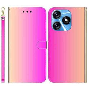 For Tecno Spark 10 / Spark 10C Imitated Mirror Surface Leather Phone Case(Gradient Color)