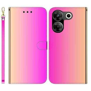 For Tecno Camon 20 Pro 4G / 20 Imitated Mirror Surface Leather Phone Case(Gradient Color)