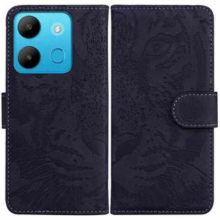 For Infinix Smart 7 African Tiger Embossing Pattern Flip Leather Phone Case(Black)