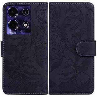 For Infinix Note 30i Tiger Embossing Pattern Flip Leather Phone Case(Black)