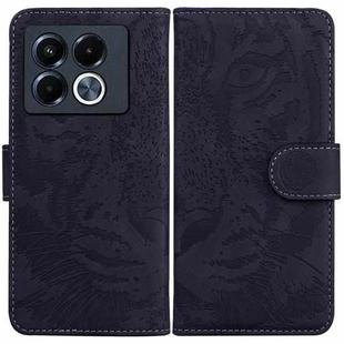 For Infinix Note 40 5G Tiger Embossing Pattern Flip Leather Phone Case(Black)