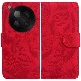 For Infinix Zero 40 4G / 5G Tiger Embossing Pattern Flip Leather Phone Case(Red)