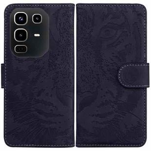 For Infinix Note 50 4G / Note 50 Pro 4G Tiger Embossing Pattern Flip Leather Phone Case(Black)