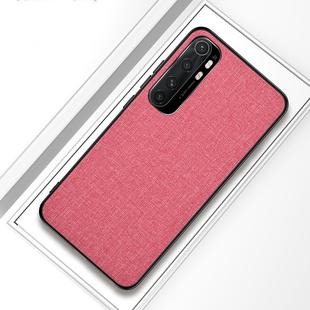 For Xiaomi Note 10 Lite Shockproof Cloth Protective Case (Pink)