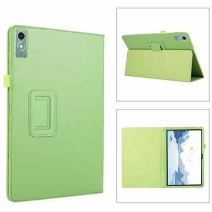 For Lenovo Xiaoxin Pad Pro 12.7 Litchi Texture Leather Tablet Case(Green)