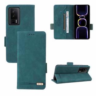 For Xiaomi Poco F5 Pro / Redmi K60 Magnetic Clasp Leather Phone Case(Green)