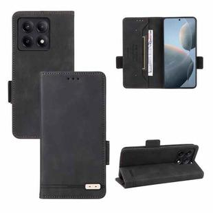 For Xiaomi Redmi K70E 5G Magnetic Clasp Leather Phone Case(Black)