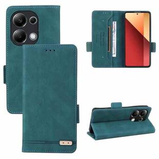 For Xiaomi Redmi Note 13 Pro 4G Magnetic Clasp Leather Phone Case(Green)