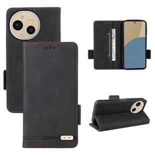 For Sharp Aquos Sense9 Magnetic Clasp Leather Phone Case(Black)