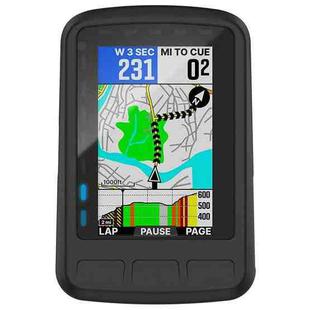 For Wahoo Elemnt Roam WFCC4 Stopwatch Silicone Protective Case(Black)