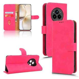 For Realme 14 Pro 5G Skin Feel Magnetic Flip Leather Phone Case(Rose Red)