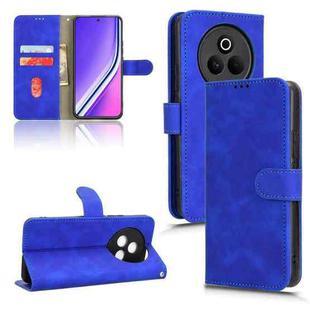 For Realme P3 Pro 5G Skin Feel Magnetic Flip Leather Phone Case(Blue)