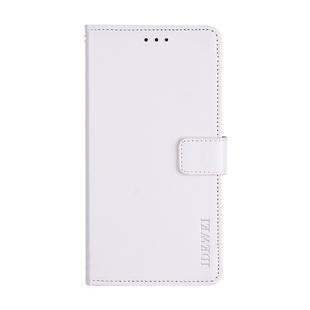 For Nokia 1.3 idewei Crazy Horse Texture Horizontal Flip Leather Case with Holder & Card Slots & Wallet(White)
