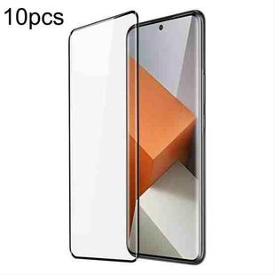 For Xiaomi Redmi Note 13 Pro+ 10pcs DUX DUCIS 0.33mm 9H Medium Alumina Tempered Glass Film