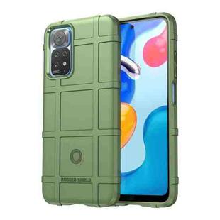 For Xiaomi Redmi Note 11 4G Global Full Coverage Shockproof TPU Phone Case(Green)