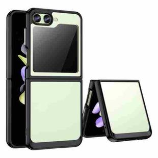 For Samsung Galaxy Z Flip5 Colorful Series Acrylic + TPU Phone Case(Black)