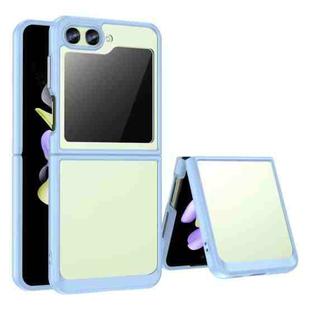 For Samsung Galaxy Z Flip5 Colorful Series Acrylic + TPU Phone Case(Blue)