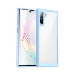 For Samsung Galaxy Note10 Colorful Series Acrylic + TPU Phone Case(Blue)