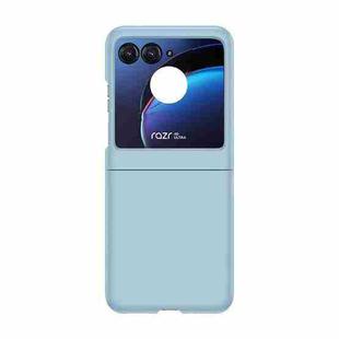 For Motorola Razr 40 Ultra / Razr 2023 Skin Feel PC Phone Case(Sky Blue)