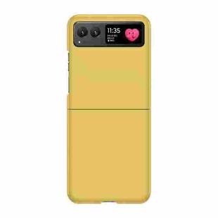 For Motorola Razr 40 Skin Feel PC Phone Case(Lemon Yellow)