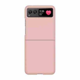 For Motorola Razr 40 Skin Feel PC Phone Case(Pink)