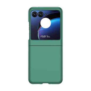 For Motorola Razr 50 Skin Feel PC Phone Case(Forest Green)