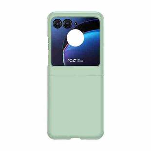 For Motorola Razr 50 Skin Feel PC Phone Case(Mint Green)