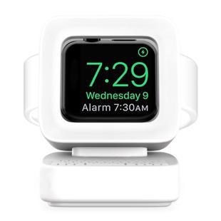 For Apple Watch 44/42/40/38mm Retro Watch Stand Holder(White)