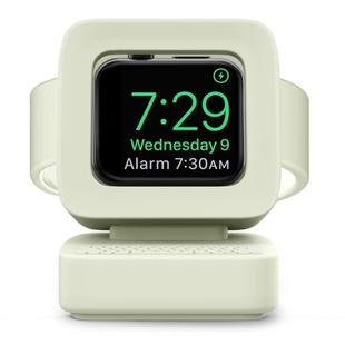 For Apple Watch 44/42/40/38mm Retro Watch Stand Holder(Creamy White)