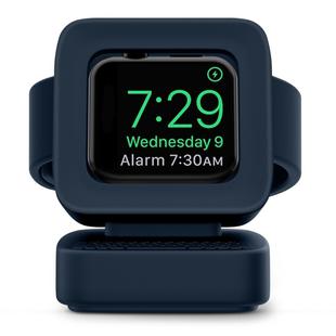 For Apple Watch 44/42/40/38mm Retro Watch Stand Holder(Dark Blue)