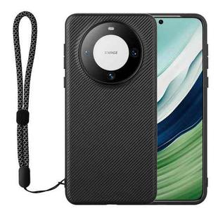 For Huawei Mate 60 ViLi TC Series Kevlar Carbon Fiber Texture Phone Case(Black)