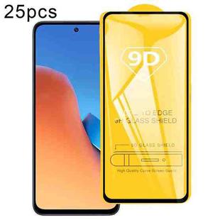 For Xiaomi Redmi 12 / 12R / 12 5G / Note 12R / Poco M6 Pro 5G 25pcs 9D Full Glue Screen Tempered Glass Film