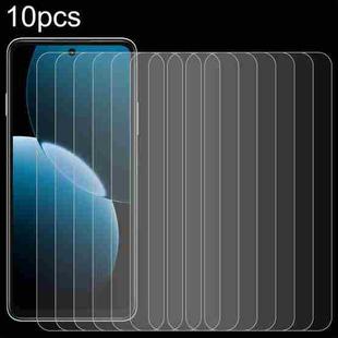For Huawei Enjoy 80s 10pcs 0.26mm 9H 2.5D Tempered Glass Film