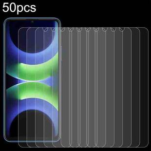 For Huawei Enjoy 70z 50pcs 0.26mm 9H 2.5D Tempered Glass Film