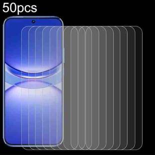 For Huawei nova 12s 50pcs 0.26mm 9H 2.5D Tempered Glass Film