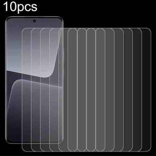 For Xiaomi 13T 10pcs 0.26mm 9H 2.5D Tempered Glass Film