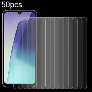 For Xiaomi Redmi 14R / A3 Pro 50pcs 0.26mm 9H 2.5D Tempered Glass Film